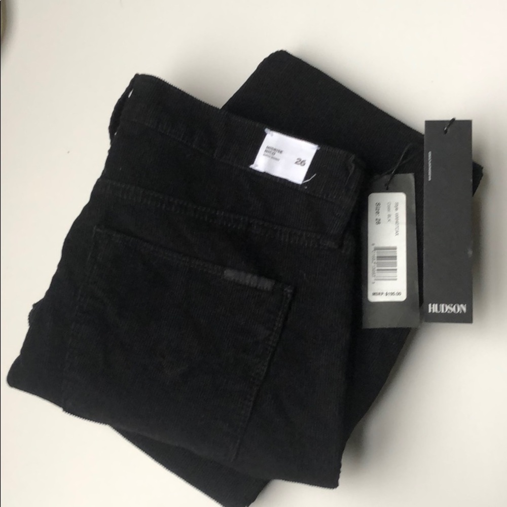 NWT Hudson Nico Midrise super skinny jeans cords26